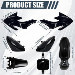Podoy CRF50 side panel left; smooth fit for streamlined looks.