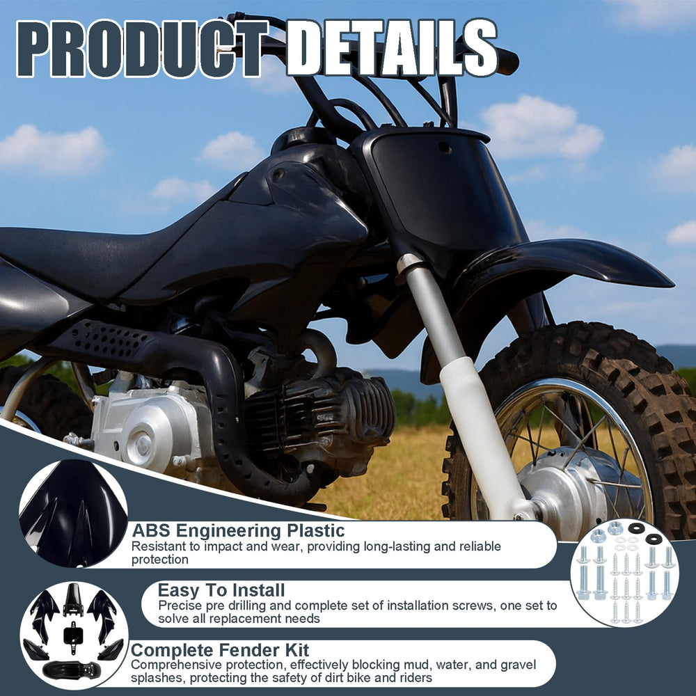 Podoy CRF50 side panel right; enhances aesthetics and airflow with precise fit.