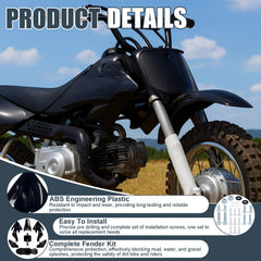 Podoy CRF50 side panel right; enhances aesthetics and airflow with precise fit.