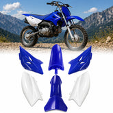 Podoy TTR50 blue and white front fender enhances aerodynamics