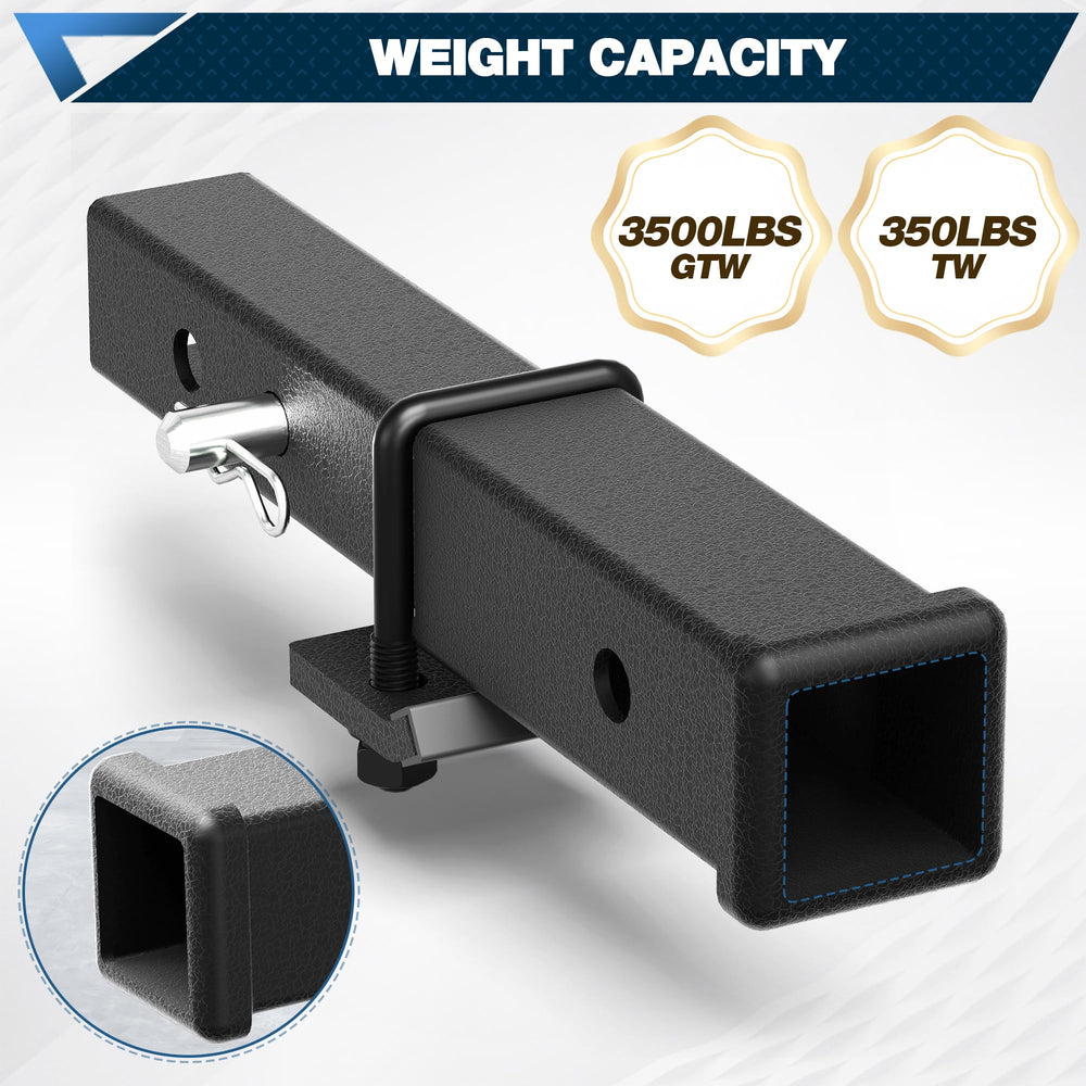 POFENZE compatible with 2in receivers for fast, tool-free setup