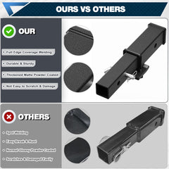 POFENZE matte black coating protects alloy steel from weather and corrosion