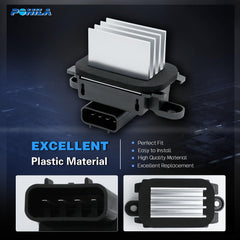 POHILA brand label on resistor reflecting quality materials and direct-fit intent