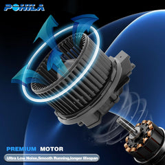 POHILA easy installation with screw removal