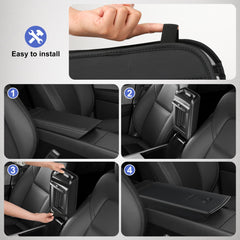 Ergonomic cushioning adds comfort during daily driving.