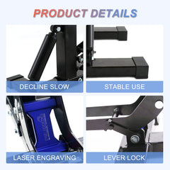 POLARBEAR anti-slip gasket ensures secure motorcycle parking