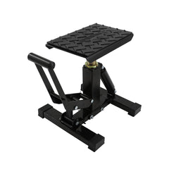 POLARBEAR Dirt Bike Stand aviation-grade aluminum ensures lightweight, durable support.