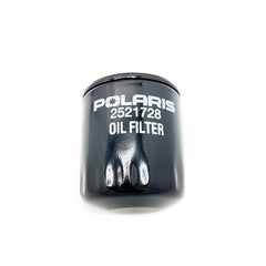 Polaris oil filter anti-drain back valve close-up protects oil pressure during off use.