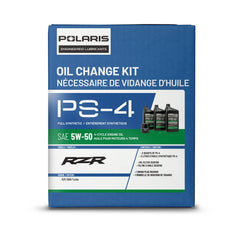 Polaris PS4 oil change kit drain plug washer securing a gasket for oil drain