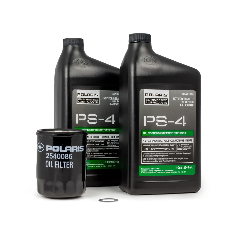 Polaris PS4 oil change kit oil filter ensures clean oil flow and contaminant removal.