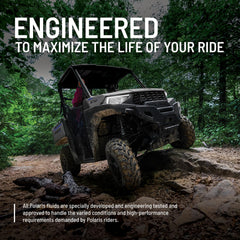 Polaris Ranger 1500 XD edition image shows filter alongside vehicle.