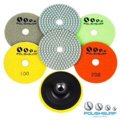POLISHSURF 5000 rpm guidance prevents high-speed grinding and protects surfaces.