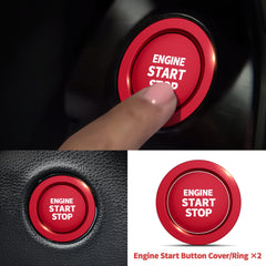 Polodunn aluminum alloy knob cover red finish resists scratches and corrosion.
