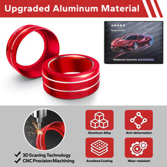 Polodunn Civic knob cover installation guide shows tool-free fit