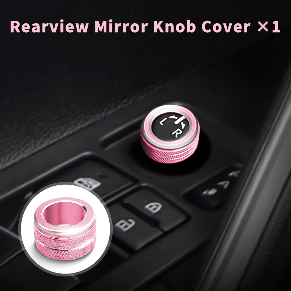 Polodunn pink push-start knob trim offers refined aesthetics and easy operation.