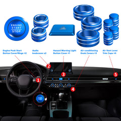 Polodunn Ingetra knob cover with hazard light focus enhances grip and protection.