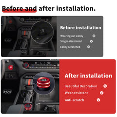 Polodunn scratch-resistant red metal finish keeps interior looking new.