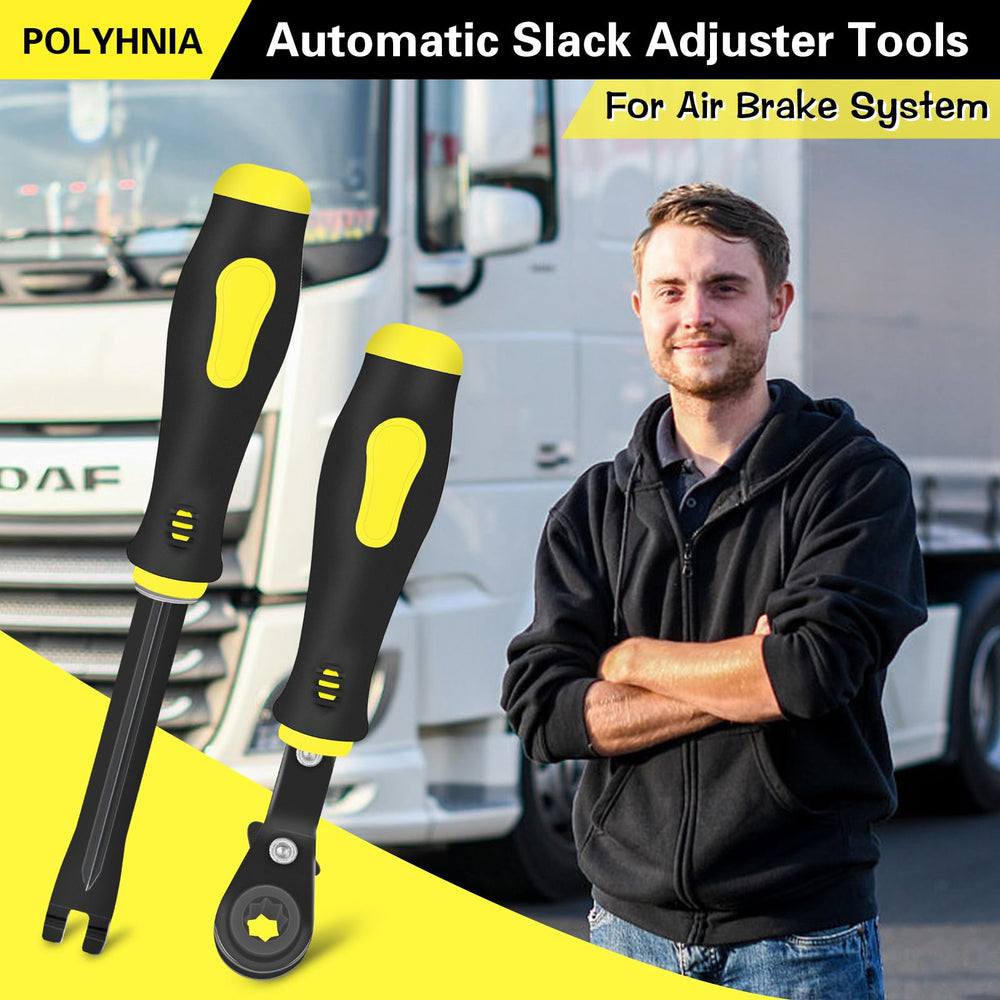 POLYHNIA 5/16-inch double-square reversible wrench for quick, versatile brake adjustments