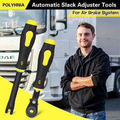 POLYHNIA 5/16-inch double-square reversible wrench for quick, versatile brake adjustments