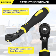 POLYHNIA heavy-duty truck and trailer brake service tools shown for fleet maintenance