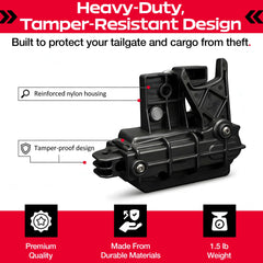 Long-bed compatibility option ensures a proper fit across Tacoma configurations.