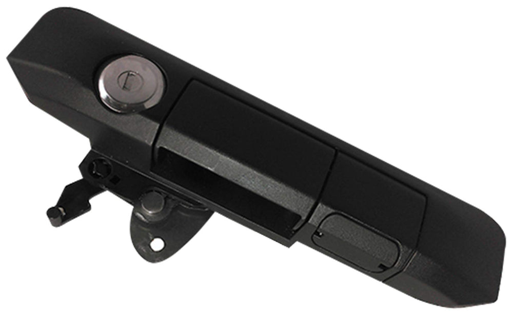 Pop & Lock PL5400 tailgate lock front view with factory-style fit for Tacoma