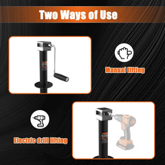 POPBULL extended-handle manual operation for reliable lifting