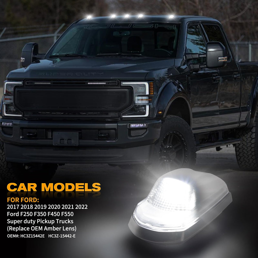 POPMOTORZ LED cab marker lamps lens detail for weather resistance
