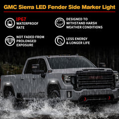 POPMOTORZ smoke-lens rear marker increases night visibility
