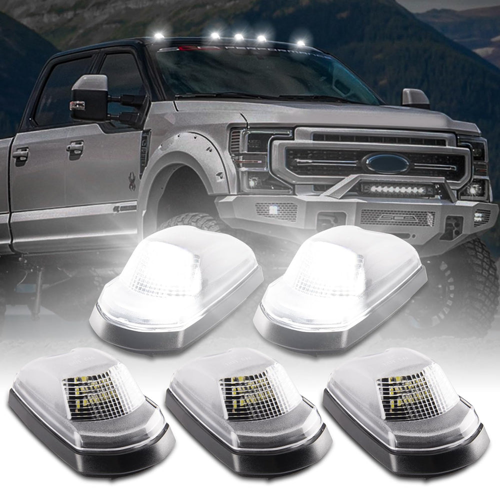 POPMOTORZ roof top lights kit close-up showing high brightness