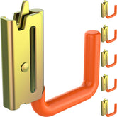 POROHOM E-Track J Hooks with thicker steel securely hold gear in trailers