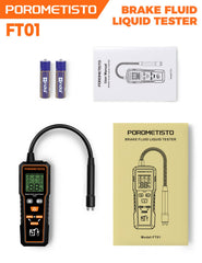 POROMETISTO FT01 in use during car maintenance