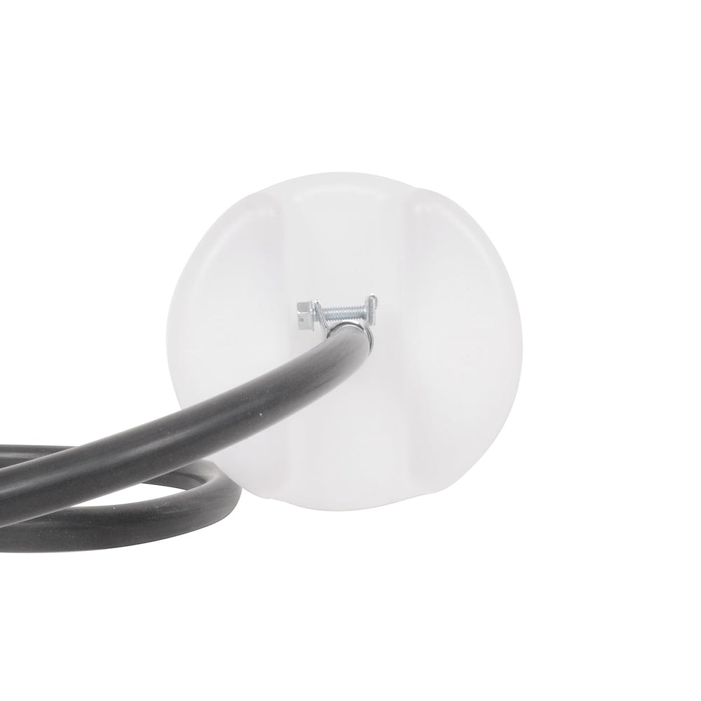 Porotmotor durable construction with chemical-resistant polymers and stainless fittings