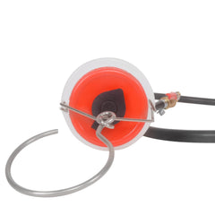 Porotmotor vent-cap detail highlights air balance for smooth fueling.