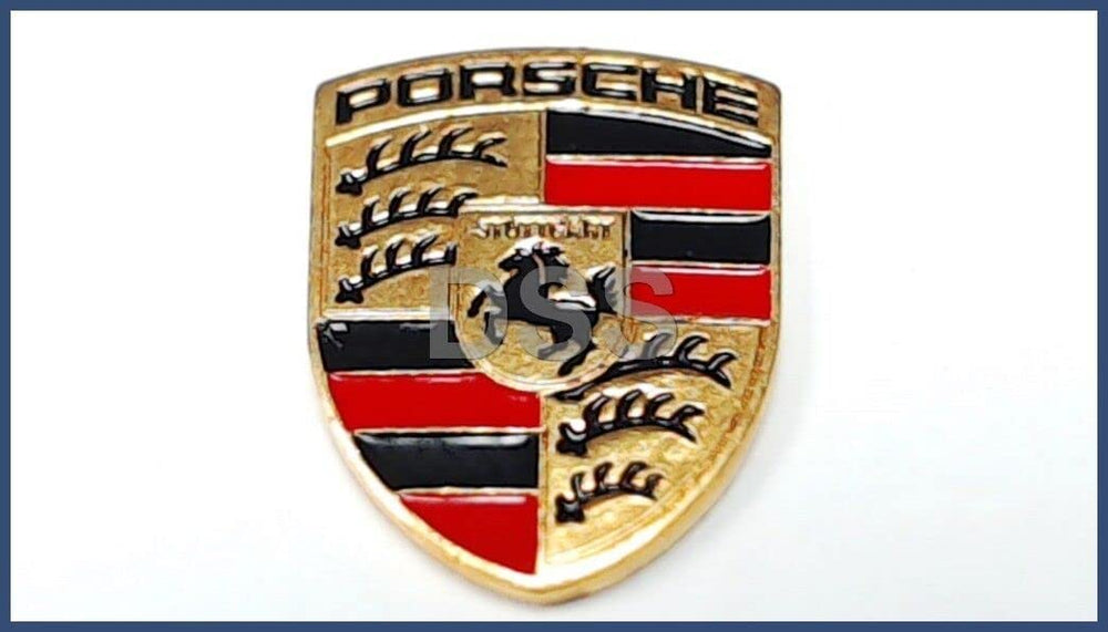 Porsche Key Head Crest for 986 Boxster with authentic styling and precise fit.