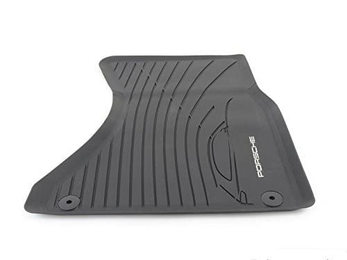 Porsche Macan rear-left mat waterproof and easy to wipe clean.