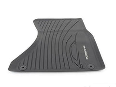 Porsche Macan rear-left mat waterproof and easy to wipe clean.
