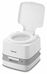 Porta Potti Thetford 135 white compact dimensions fit in small spaces.