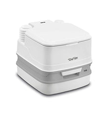 Porta Potti Thetford 135 white removable-seat facilitates simple cleaning and maintenance.
