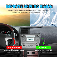 POSAID dash cover features non-slip texture to keep items in place.