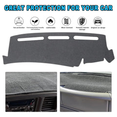 POSAID dash cover for 2000-2006 Tahoe shields dashboard from heat and UV