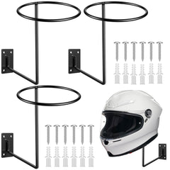 Potchen helmet hanger wall mount with sturdy metal construction for organized gear.