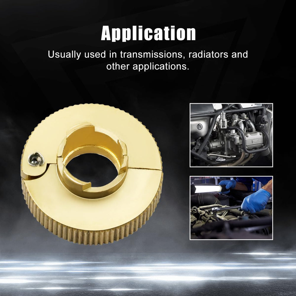 Povtii 22930 universal fit for transmissions and radiators with 3/8 inch fittings