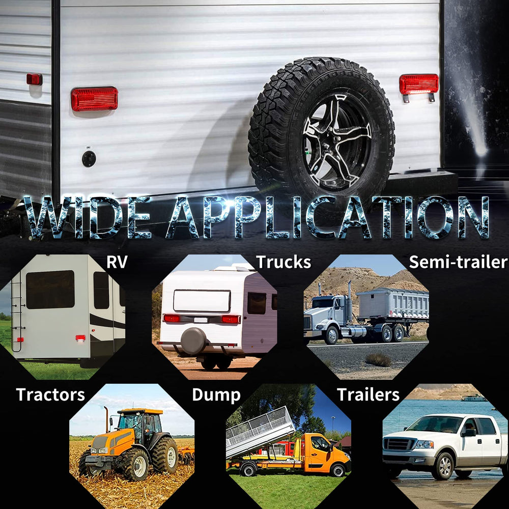Compatible with most 12V vehicles including campers, trailers, caravans, and more.