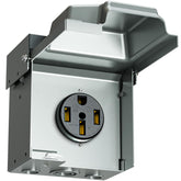 POWAWINI outdoor 50A RV power box with rugged weatherproof enclosure.