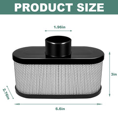 Poweka 11013-7046 foam pre-filter adds extra debris capture.