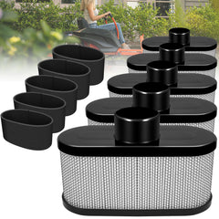 Poweka 5-pack air filter for Kawasaki FR engines with durable metal mesh exterior.