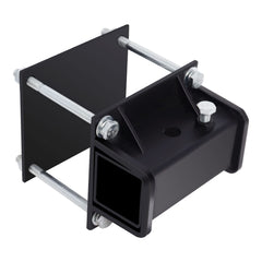 Poweka mount for bike racks and cargo carriers on RV bumper.