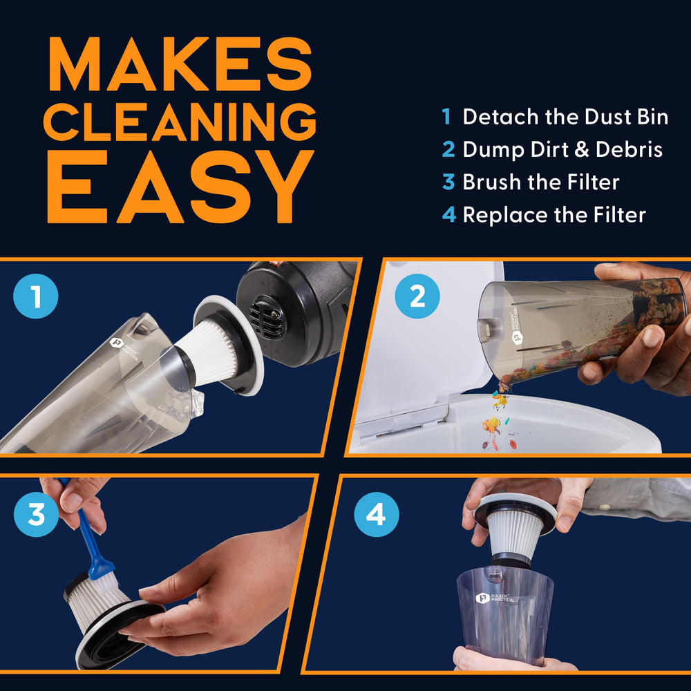 Power Practical THISWORX compact design suits on-the-go car care
