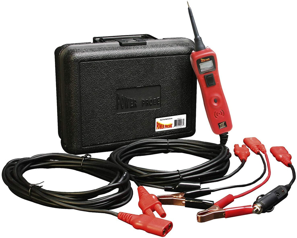 Power Probe III diagnostic tool in red case for in-vehicle electrical testing